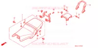 ZITTING/ZITTING KAP  voor Honda CBR 600 1997
