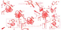 CARBURATEUR (PIECES CONSTITUTIVES) voor Honda CBR 600 34HP 1998
