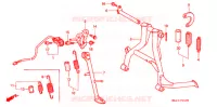 STANDAARD  voor Honda CBR 600 34HP 1998