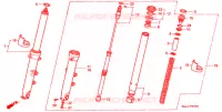 VOOR VORK  voor Honda CBR 600 34HP 1998