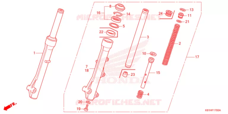 VOOR VORK  Honda SCOOTER 110 BEAT 2018  ACH110CBTJ_2PH