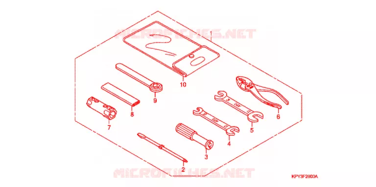GEREEDSCHAP  Honda MOTO 125 XRM 2008  CFT125M7