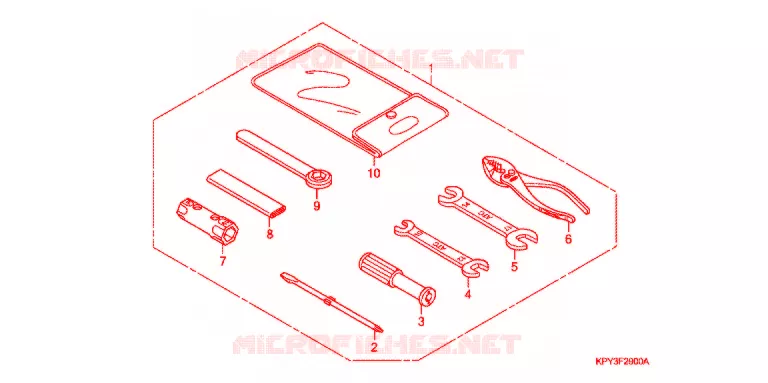 GEREEDSCHAP  Honda MOTO 125 XRM 2011  CFT125MA