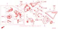     COUVERCLE LATERAL/COMMUTATEUR COMBINE voor Honda REBEL 1100 2021