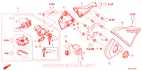     COUVERCLE LATERAL/COMMUTATEUR COMBINE voor Honda REBEL 1100 DCT 2022