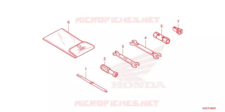 GEREEDSCHAP  Honda MOTO 125 MSX 2021  MSX125AM