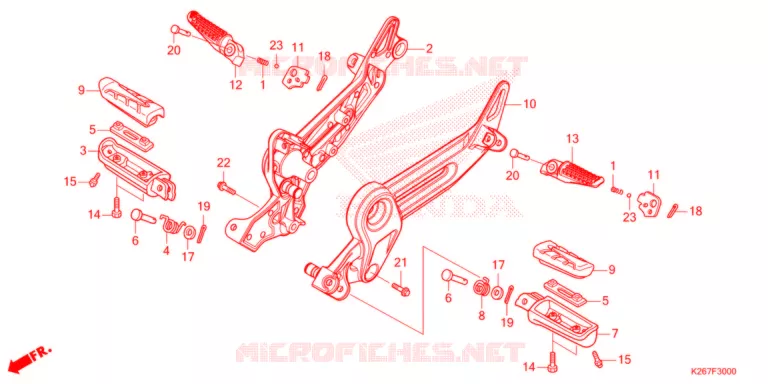 OPSTAP   Honda MOTO 125 MSX 2021  MSX125AM