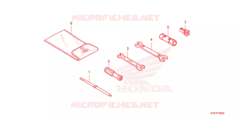 GEREEDSCHAP  Honda MOTO 125 MSX 2021  MSX125AM