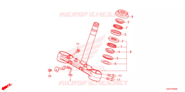 STURING STANG   Honda MOTO 125 MSX 2021  MSX125AM