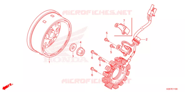 ALTERNATORE Honda MOTO 125 MSX 2021  MSX125AM
