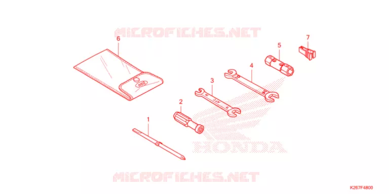 GEREEDSCHAP  Honda MOTO 125 MSX 2022  MSX125M