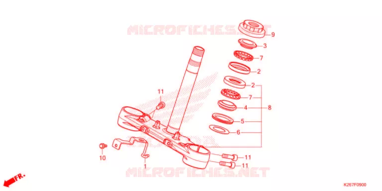 STURING STANG   Honda MOTO 125 MSX 2022  MSX125M