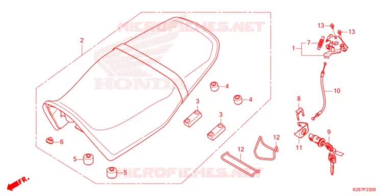 ZITTING   Honda MOTO 125 MSX 2021  MSX125M