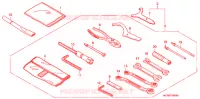 GEREEDSCHAP  voor Honda VFR 800 VTEC ABS WHITE 2009