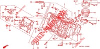 CILINDERKOP  (AVANT) voor Honda VFR 800 VTEC ABS BLANCHE 2012