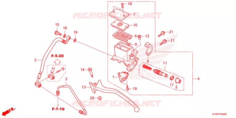 REMPOMP ACHTER Honda SCOOTER 350 FORZA 2021  NSS350AM