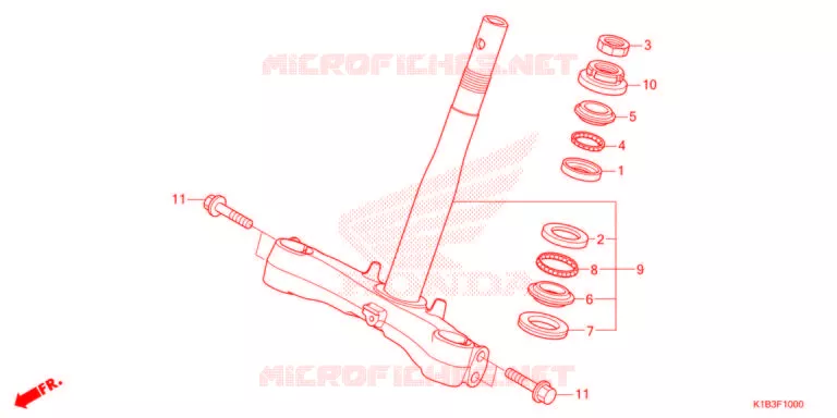 STURING STANG   Honda SCOOTER 350 FORZA 2021  NSS350AM