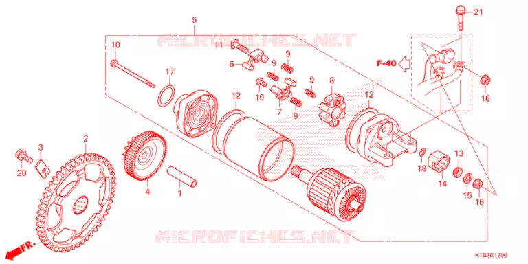 STARTMOTOR   Honda SCOOTER 350 FORZA 2021  NSS350AM