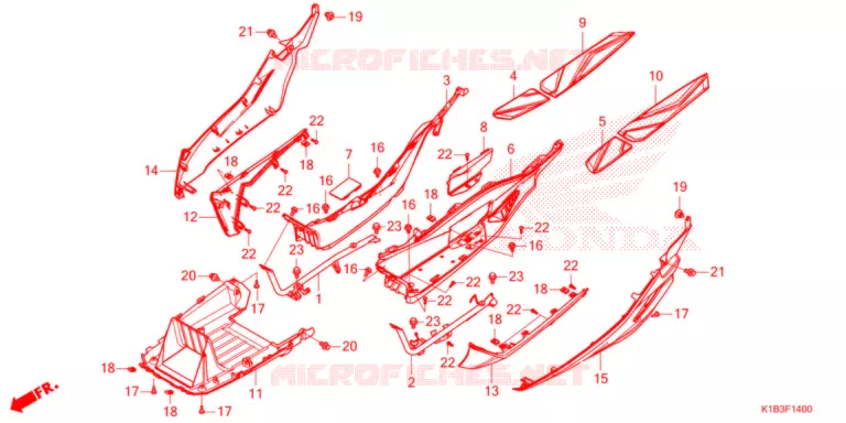 VLOER OPSTAP  Honda SCOOTER 350 FORZA 2021  NSS350AM