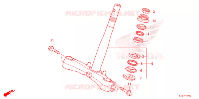 STURING STANG   Honda SCOOTER 350 FORZA 2021  NSS350AM