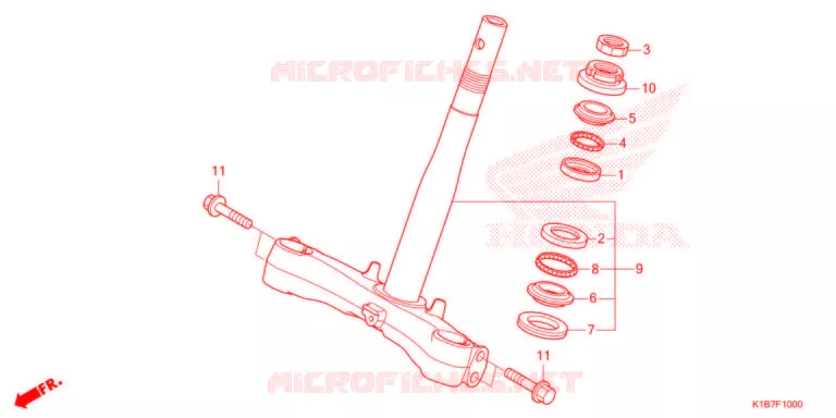 STURING STANG   Honda SCOOTER 350 FORZA 2021  NSS350AM
