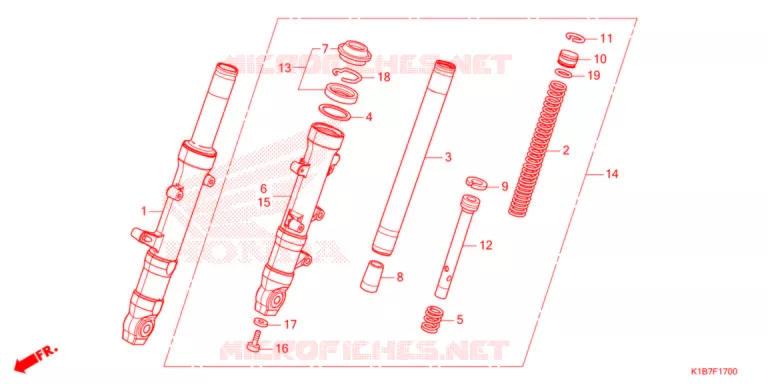 VOOR VORK  Honda SCOOTER 350 FORZA 2021  NSS350AM