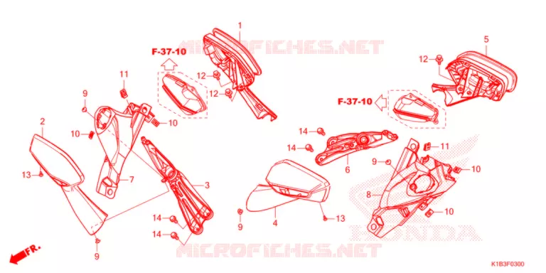 SPIEGEL   Honda SCOOTER 350 FORZA 2021  NSS350AM