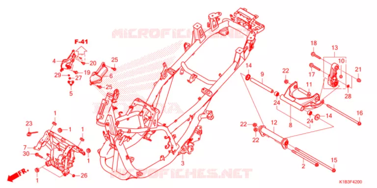 FRAME CHASSIS   Honda SCOOTER 350 FORZA 2021  NSS350AM