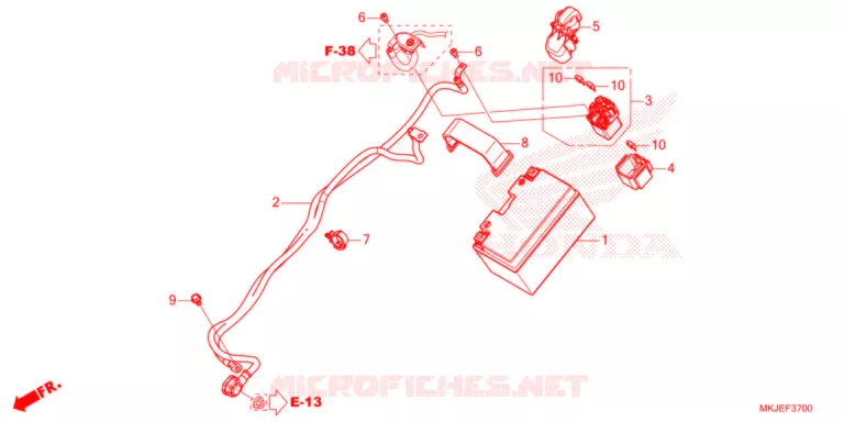 ACCU   Honda MOTO 1000 CB 2021  CB1000RAM