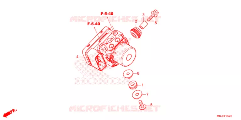 ABS MODULATOR   Honda MOTO 1000 CB 2021  CB1000RAM