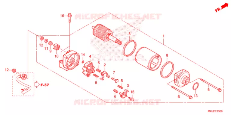 STARTMOTOR   Honda MOTO 1000 CB 2021  CB1000RAM