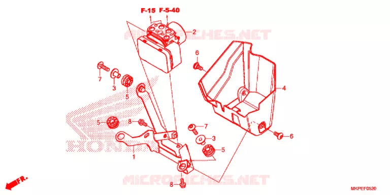ABS MODULATOR   Honda MOTO 500 CB 2021  CB500FAM