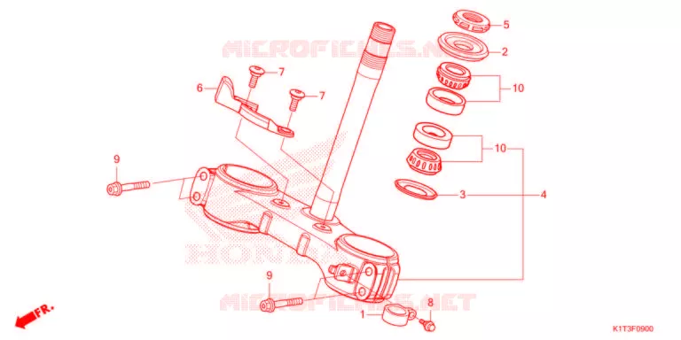 STURING STANG   Honda MOTO 300 CRF 2022  CRF300LRM