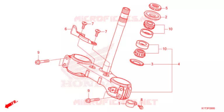 STURING STANG   Honda MOTO 300 CRF 2021  CRF300LRAM