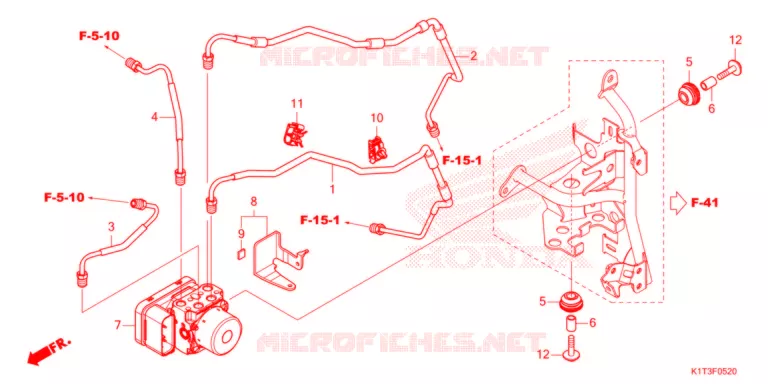 ABS MODULATOR - REMSLANG Honda MOTO 300 CRF 2021  CRF300LRAM