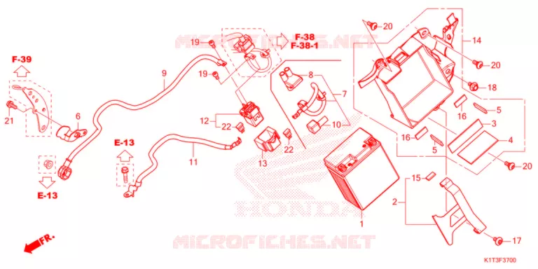 ACCU   Honda MOTO 300 CRF 2021  CRF300LAM