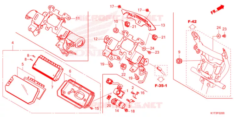 METER   Honda MOTO 300 CRF 2021  CRF300LAM
