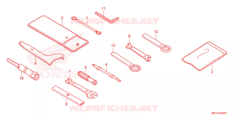 GEREEDSCHAP   Honda MOTO 650 CB 2021  CB650RAM