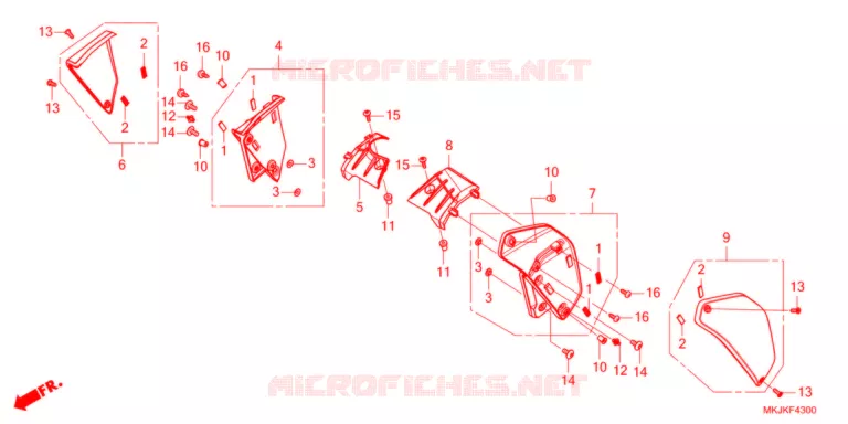 DEKBAND  Honda MOTO 1000 CB 2021  CB1000RAM