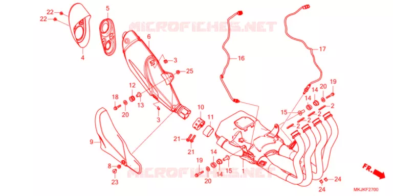 UITLAATDEMPER   Honda MOTO 1000 CB 2021  CB1000RAM