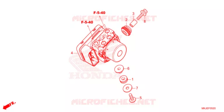 ABS MODULATOR   Honda MOTO 1000 CB 2021  CB1000RAM