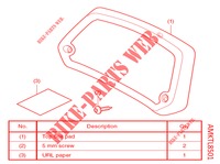 50L TOPKOFFER PAD voor Honda X ADV 750 2021