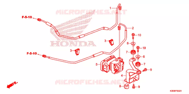 ABS MODULATOR - REMSLANG Honda MOTO 125 CT 2021  CT125AL