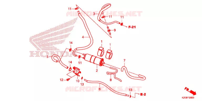 KOOLSTOFBUS   Honda MOTO 125 CT 2020  CT125AL