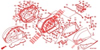 ZADELTAS (GL1800C/D/E/F/G/H) voor Honda GL 1800 GOLD WING ABS AIRBAG 2013