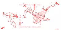 STANDAARD/KICKSTARTER ARM  voor Honda CLICK 125 2018