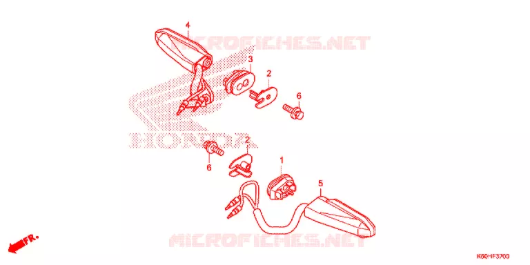 KNIPPERLICHT   Honda MOTO 125 CLICK 2022  ACB125CBFN