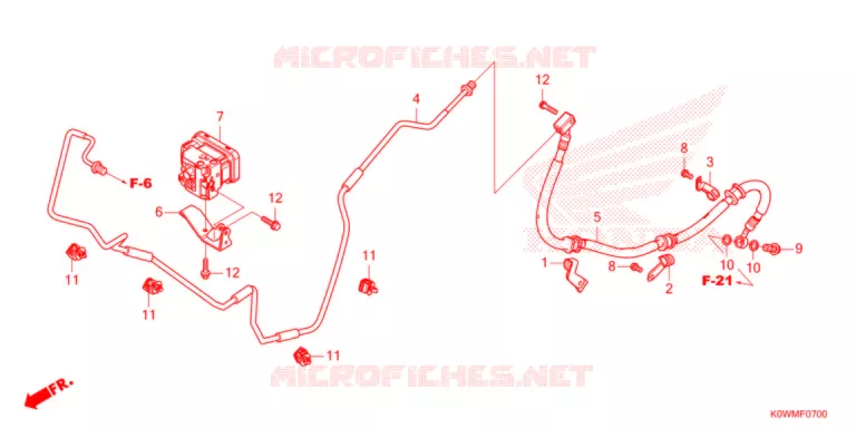 ACHTERREM PIJP  Honda SCOOTER 150 ADV 2021  ADV150AM
