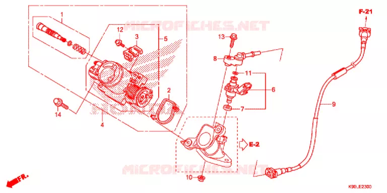 GAS HUIS   Honda MOTO 110 WAVE 2021  AFP110CSFL