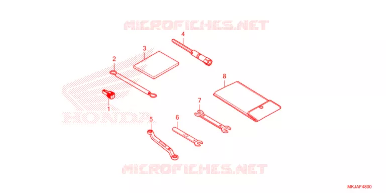 GEREEDSCHAP  Honda MOTO 1000 CB 2021  CB1000RAM_A